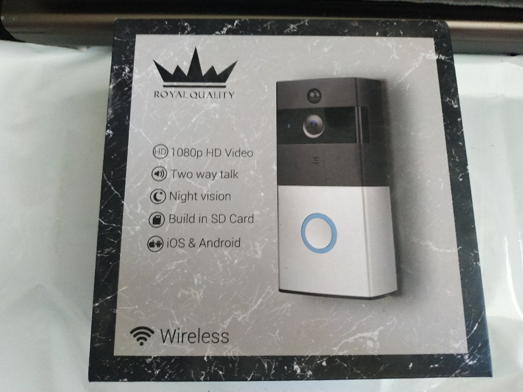 Smart Video Doorbell Camera ITS-RB, Huis en Inrichting, Ophalen of Verzenden, Nieuw, Draadloos