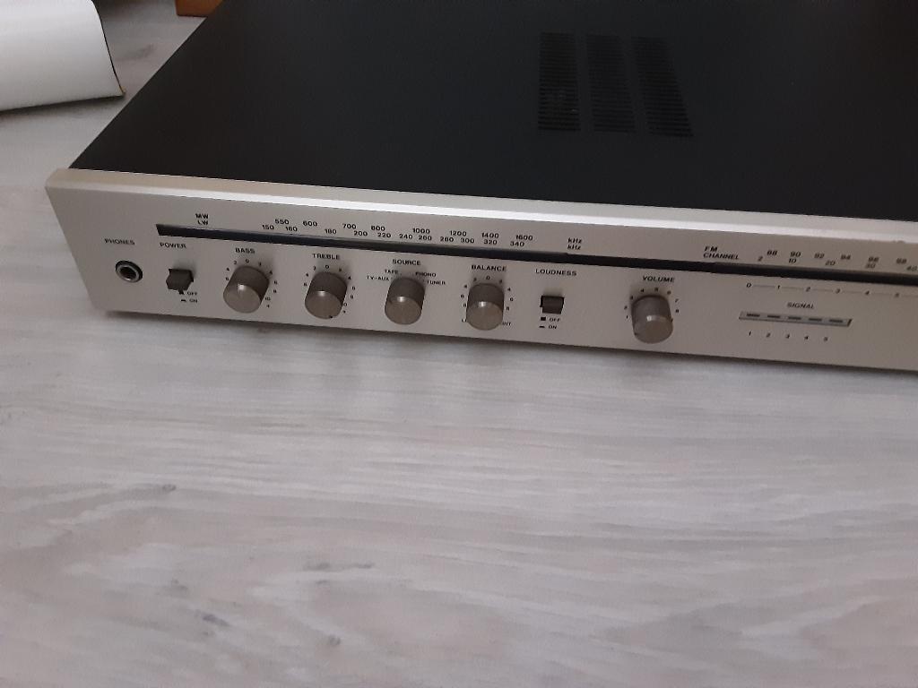 Jaren 70 itt tuner versterker als nieuw, Ophalen, Zo goed als nieuw, Minder dan 60 watt, Overige merken