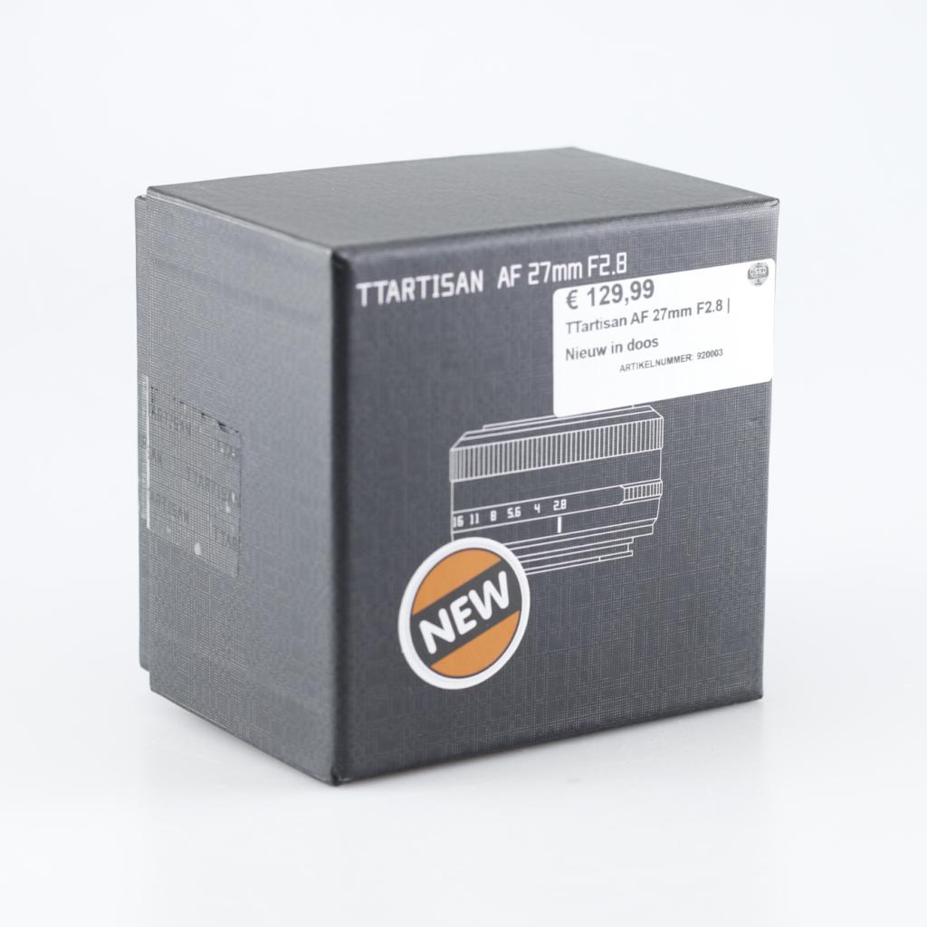 TTartisan AF 27mm F2.8 | Nieuw in doos, Audio, Tv en Foto, Fotografie | Lenzen en Objectieven, Flex Ltd., Zo goed als nieuw, https://flex.com/contact-us
