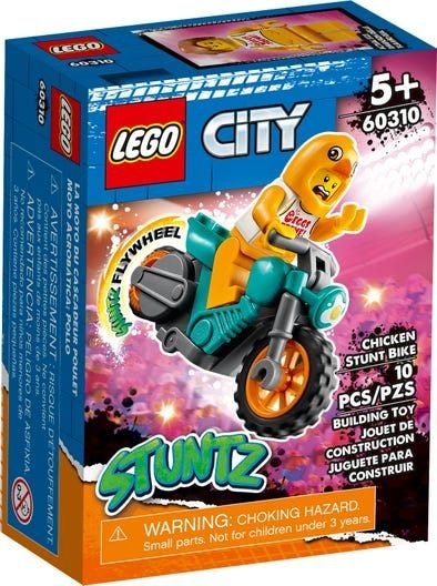 Lego City 60310 Kip stuntmotor NIEUW, Lego, City, Lego, Nieuw