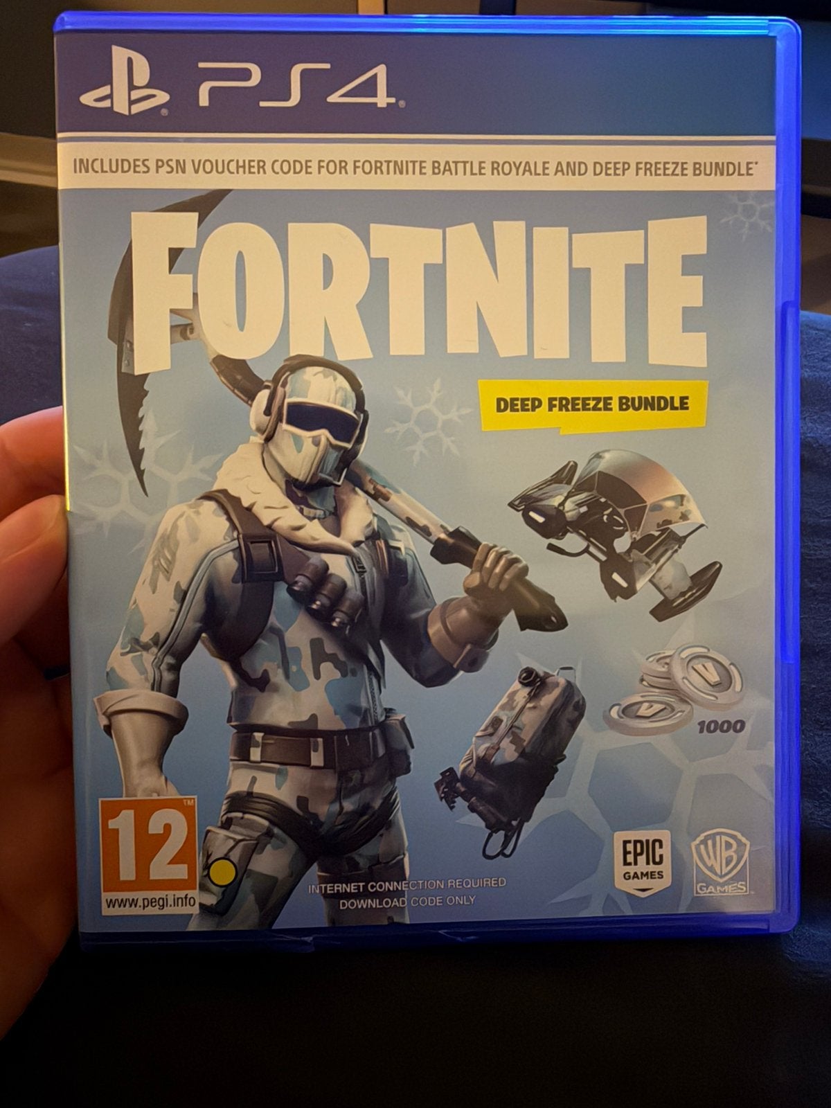 Fortnite Deep Freeze Bundle - Ongebruikt - voor PlayStation, Ophalen, Online, Shooter, 1 speler