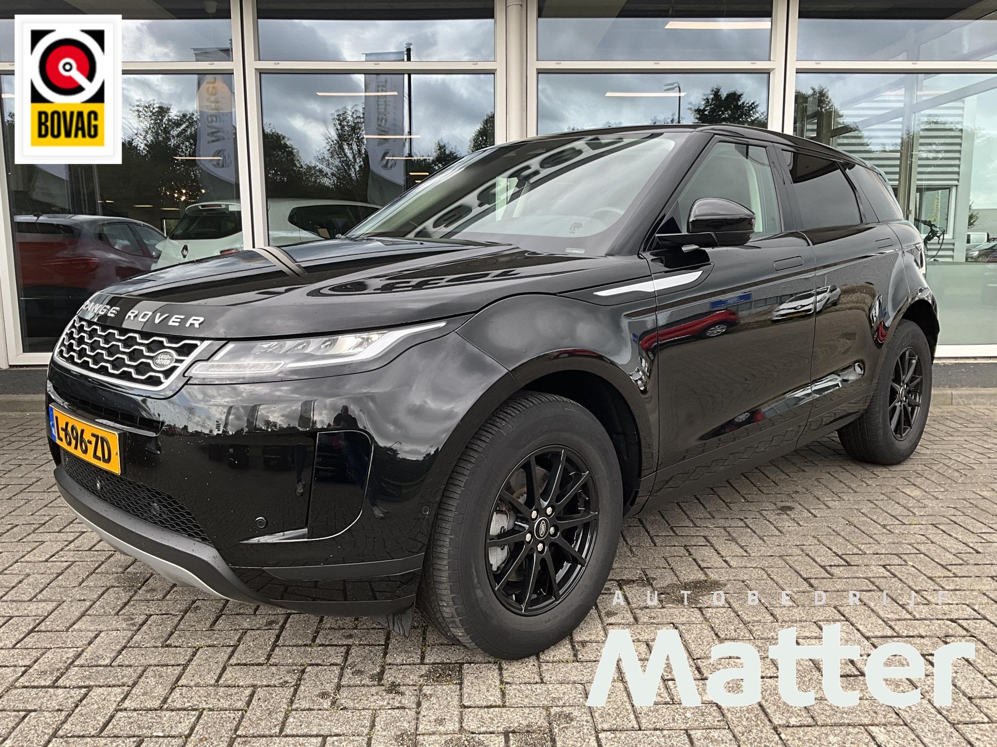 Land Rover Range Rover Evoque 1.5 P160 R-Dynamic 360 Camera, Auto's, 12 maanden, Euro 6, 160 pk, Zwart