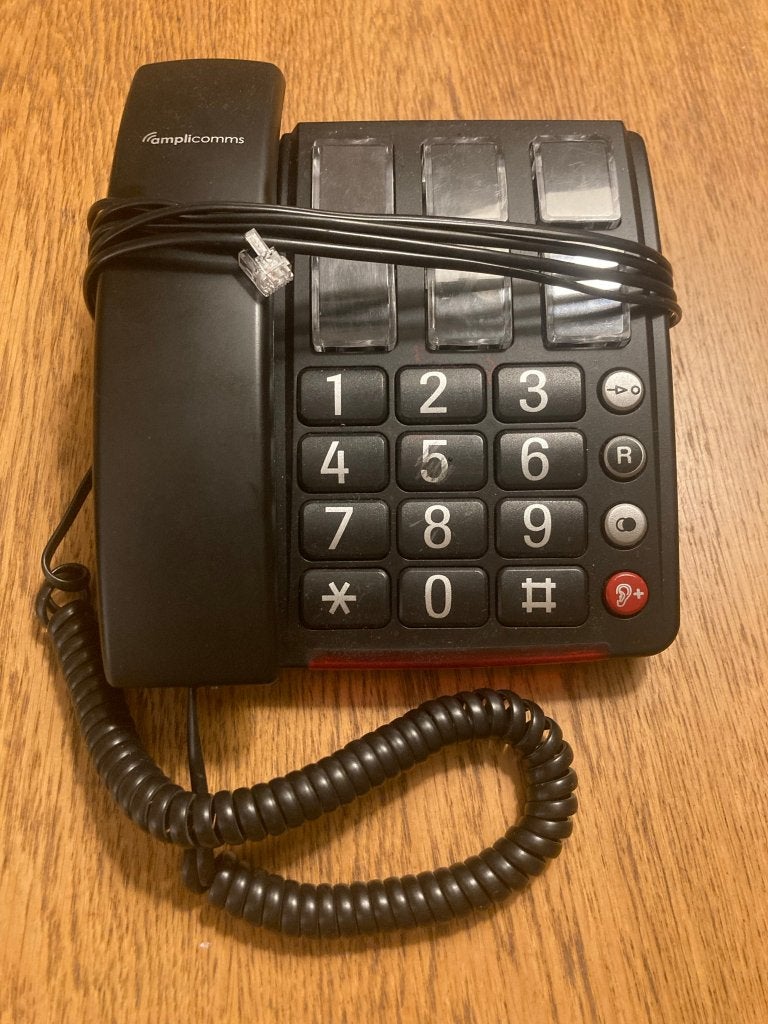 Amplicomms BigTel 40 Plus vaste telefoon met grote toetsen, Ophalen, Gebruikt
