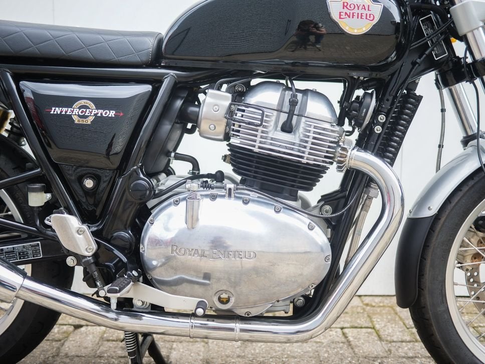 ROYAL ENFIELD INTERCEPTOR 650 (bj 2020), Motoren, 2 cilinders, 648 cc, Bedrijf, Onbekend