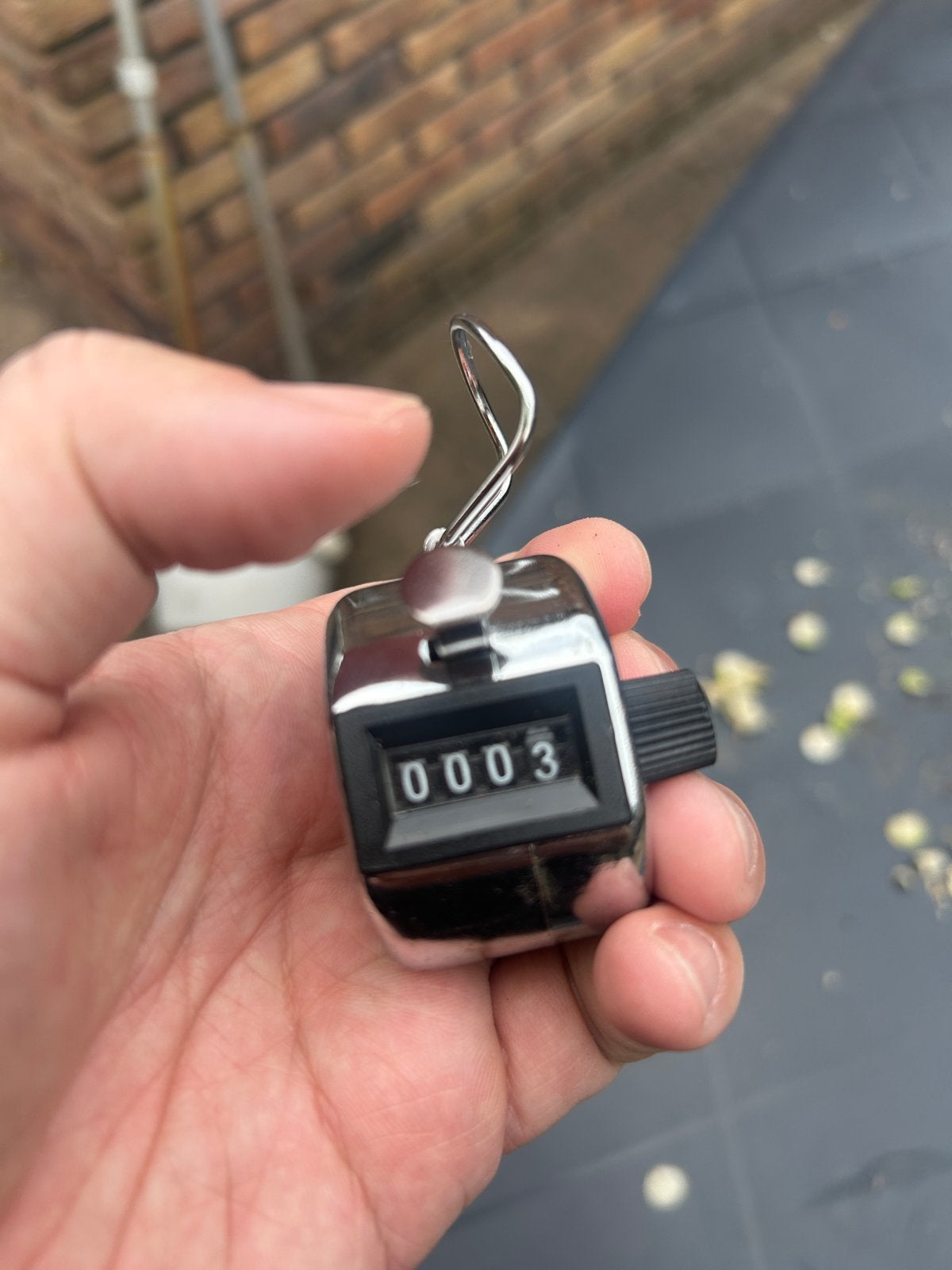 Hand Tally Counter, Ophalen