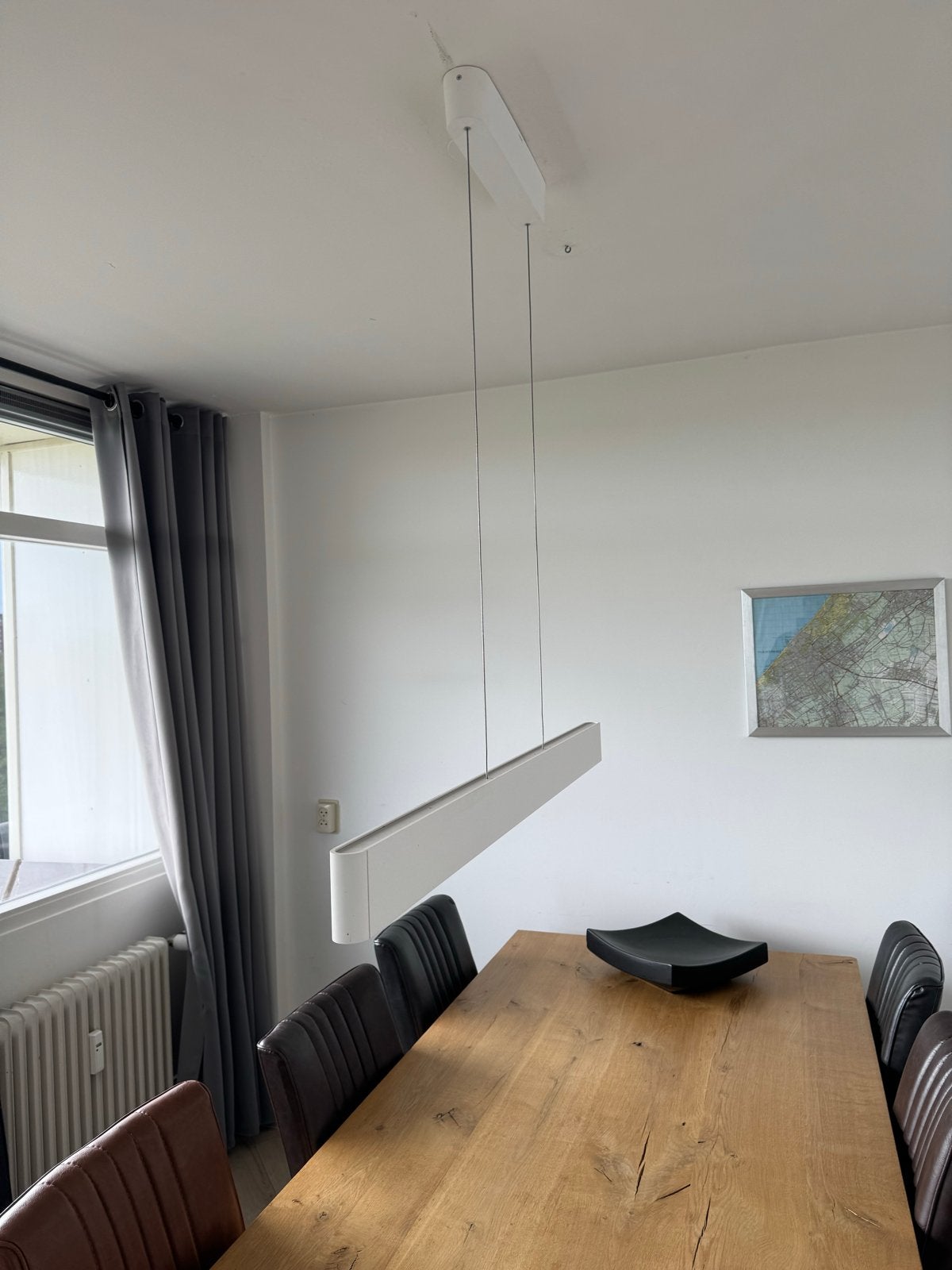 Philips Hue Ensis Eettafel Lamp - Wit, Smart LED, Huis en Inrichting, Ophalen, Zo goed als nieuw, Metaal, 75 cm of meer