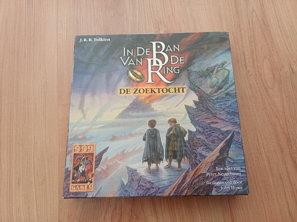 In de ban van de ring, de zoektocht, Een of twee spelers, Ophalen, Zo goed als nieuw, 999 Games