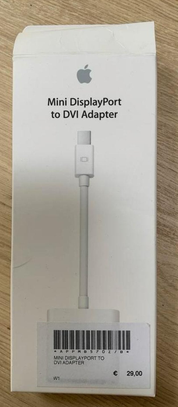 Apple Mini DisplayPort naar DVI Adapter, Ophalen of Verzenden, Nieuw