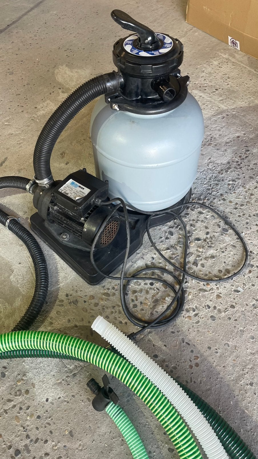 Waterdilter pomp, Ophalen, Gebruikt, Zwembadpomp