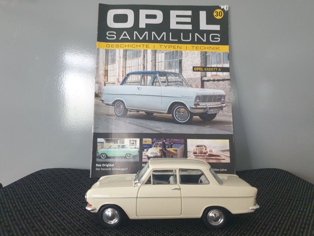 Opel Kadett A 1:24 Hachette Opel Sammlung, Hobby en Vrije tijd, Modelauto's | 1:24, Ophalen of Verzenden, Nieuw, Auto, Overige merken