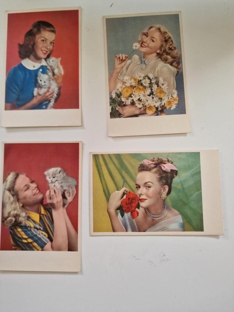 Vintage Ansichtkaarten uit Parijs jaren 60/70, Verzamelen, Ansichtkaarten | Themakaarten, Ophalen of Verzenden, 1940 tot 1960