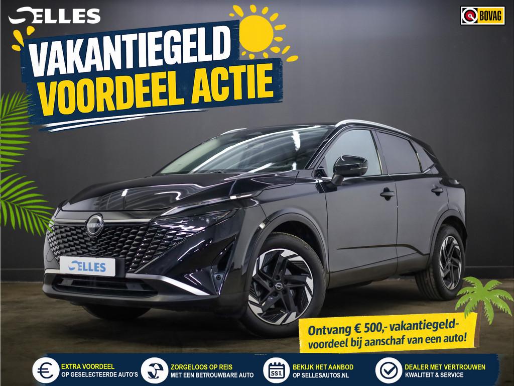 Nissan QASHQAI 1.3 MHEV Xtronic N-Connecta | 360 Camera | Ad, Auto's, Nissan, Stof, Zwart, Bedrijf, Qashqai