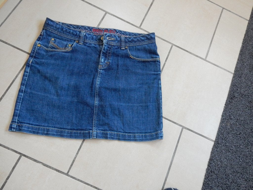 spijkerrok  maat 40, Kleding | Dames, Maat 38/40 (M), Blauw, Bien blue, Ophalen of Verzenden