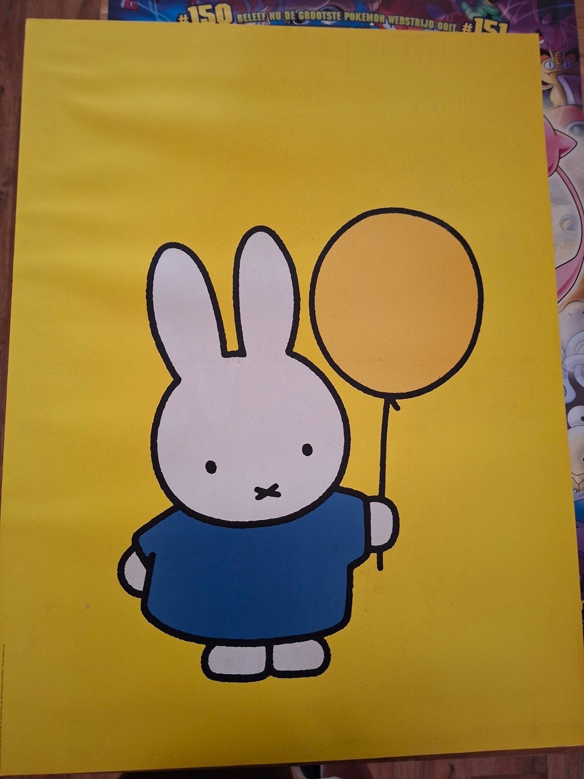 Nijntje poster 45x60cm - Nieuwstaat, Ophalen, Rechthoekig Staand, Nieuw, A1 t/m A3