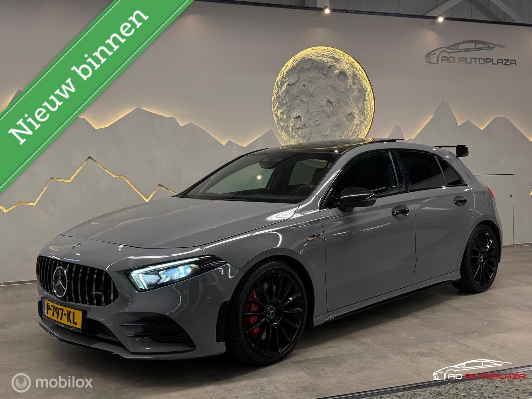 Mercedes A-klasse AMG 35 4MATIC Edition 1 Panorama/Kuip/Burm, Automaat, 1800 kg, Euro 6, 4 cilinders