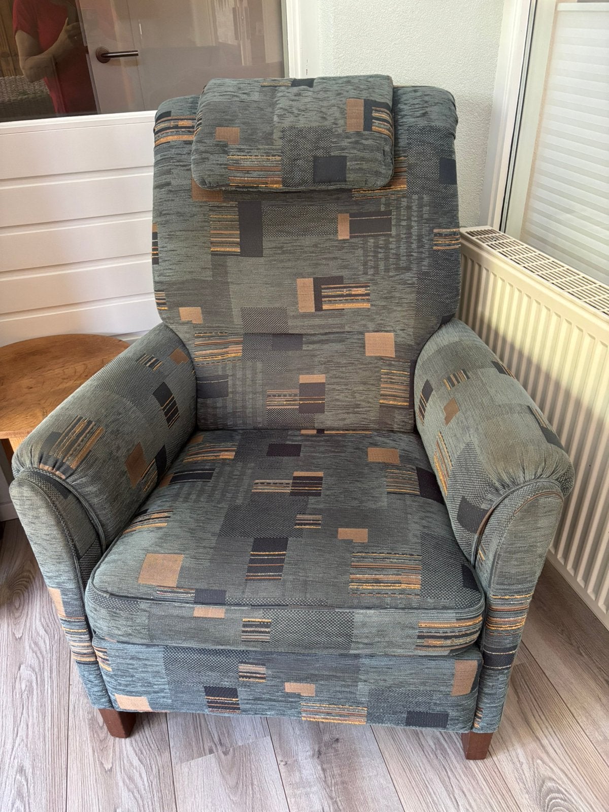 Bench feauteuil, Huis en Inrichting, Ophalen, Gebruikt, 75 tot 100 cm, Stof