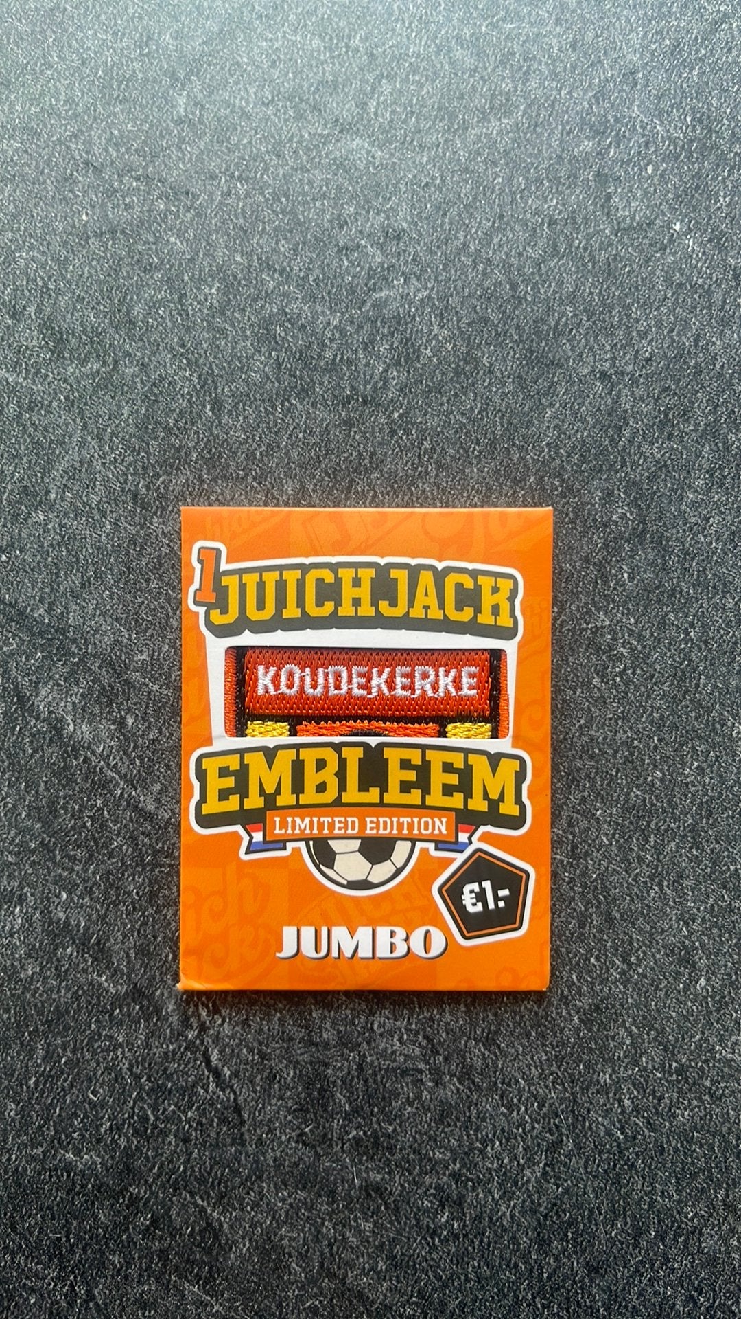 Jumbo juich embleem Koudekerke (Zeeland), Hobby en Vrije tijd, Spaarzegeltjes, Verzenden, Winkel, Super of Benzinepomp, Volle spaarkaart