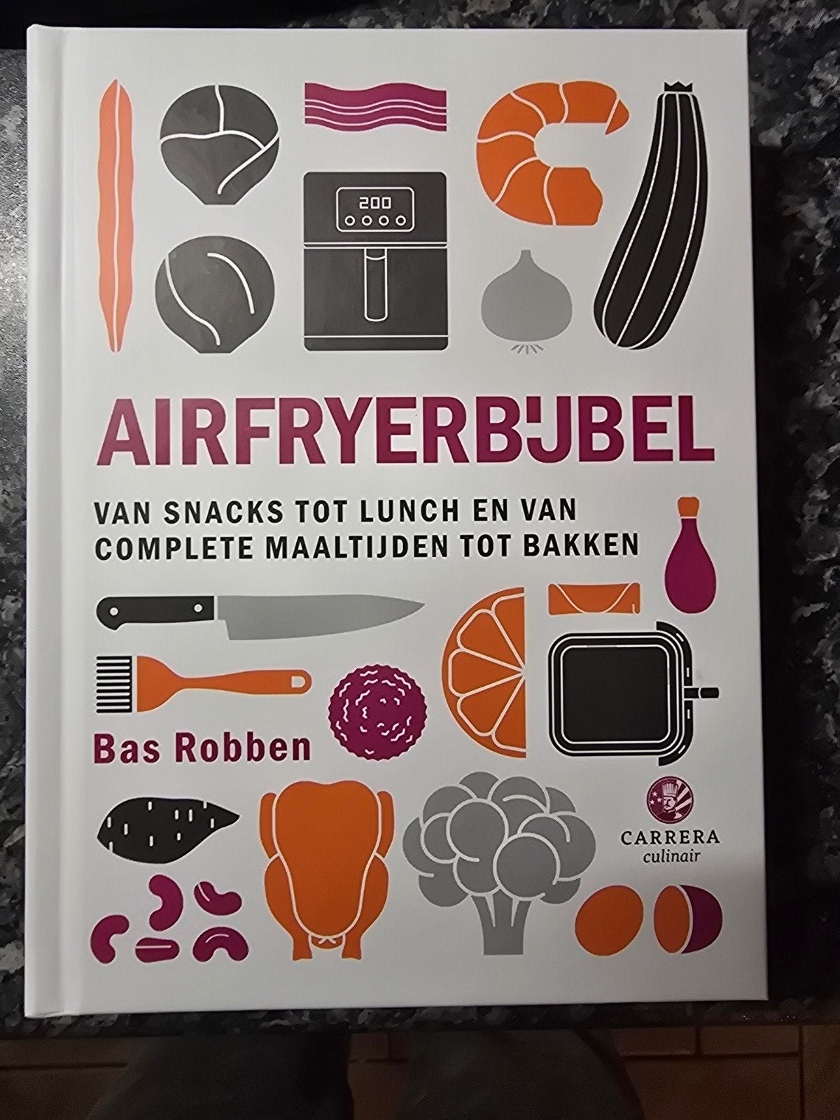 Airfryerbijbel - Bas Robben, Nieuw, Bas Robben, Gezond koken, Overige gebieden