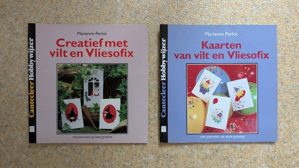 Kaarten met Vilt en Vliesofix, Cantacleer, Ophalen of Verzenden, Gebruikt, Overige thema's, Overige typen