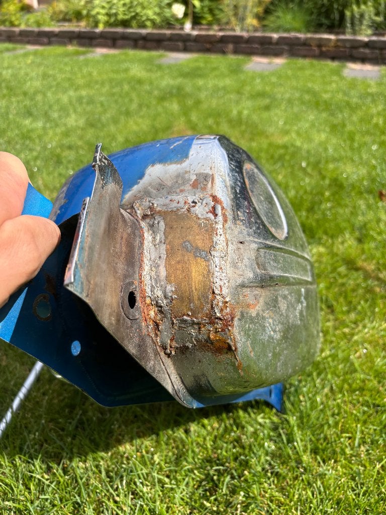 Benzinetank voor Zundapp 517, Ophalen, Gebruikt, Tank