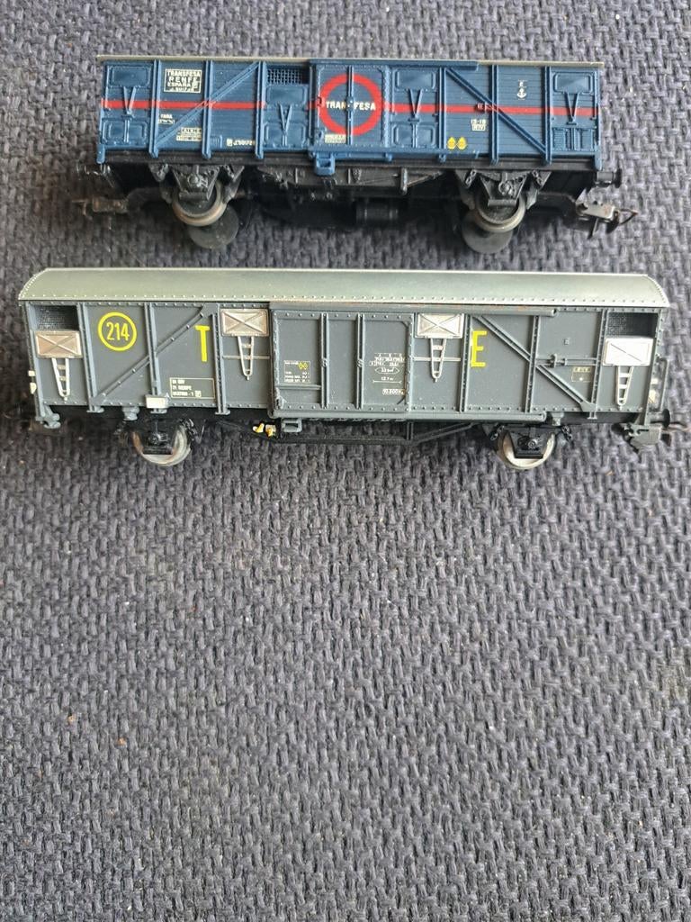 Electrotren goederenwagon 2x renfe spain, Overige merken, Gebruikt, Spanje, Wagon