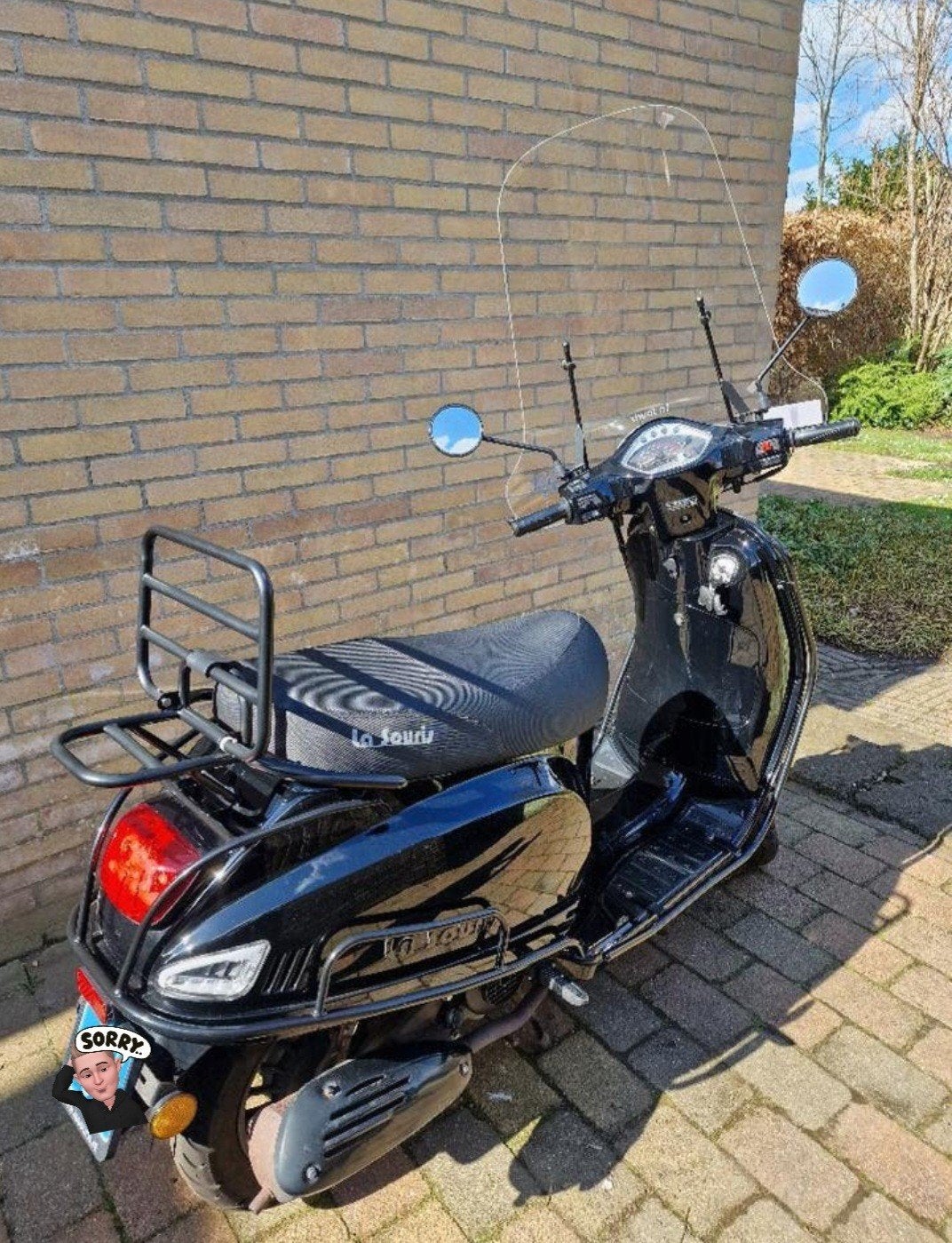 La souris special edition nieuwstaat!, Ophalen, Zo goed als nieuw, Benzine, Overige merken