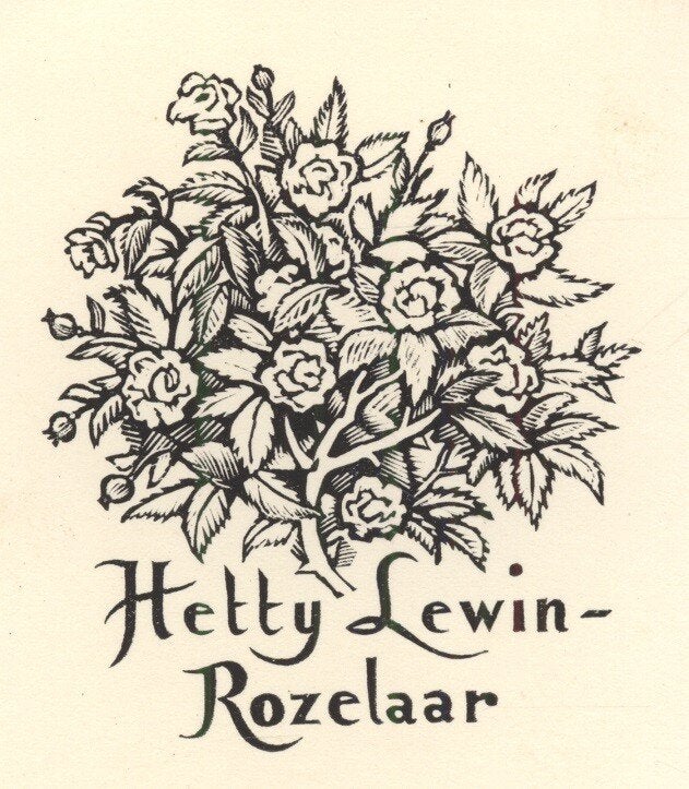 1712 Ex Libris Nederland : Thijs Mauve, 1956, Verzenden, Ex libris