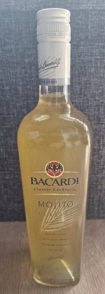 Bacardi Classic Cocktails Mojito 14.9% 75cl, Ophalen, Nieuw, Overige gebieden, Overige typen