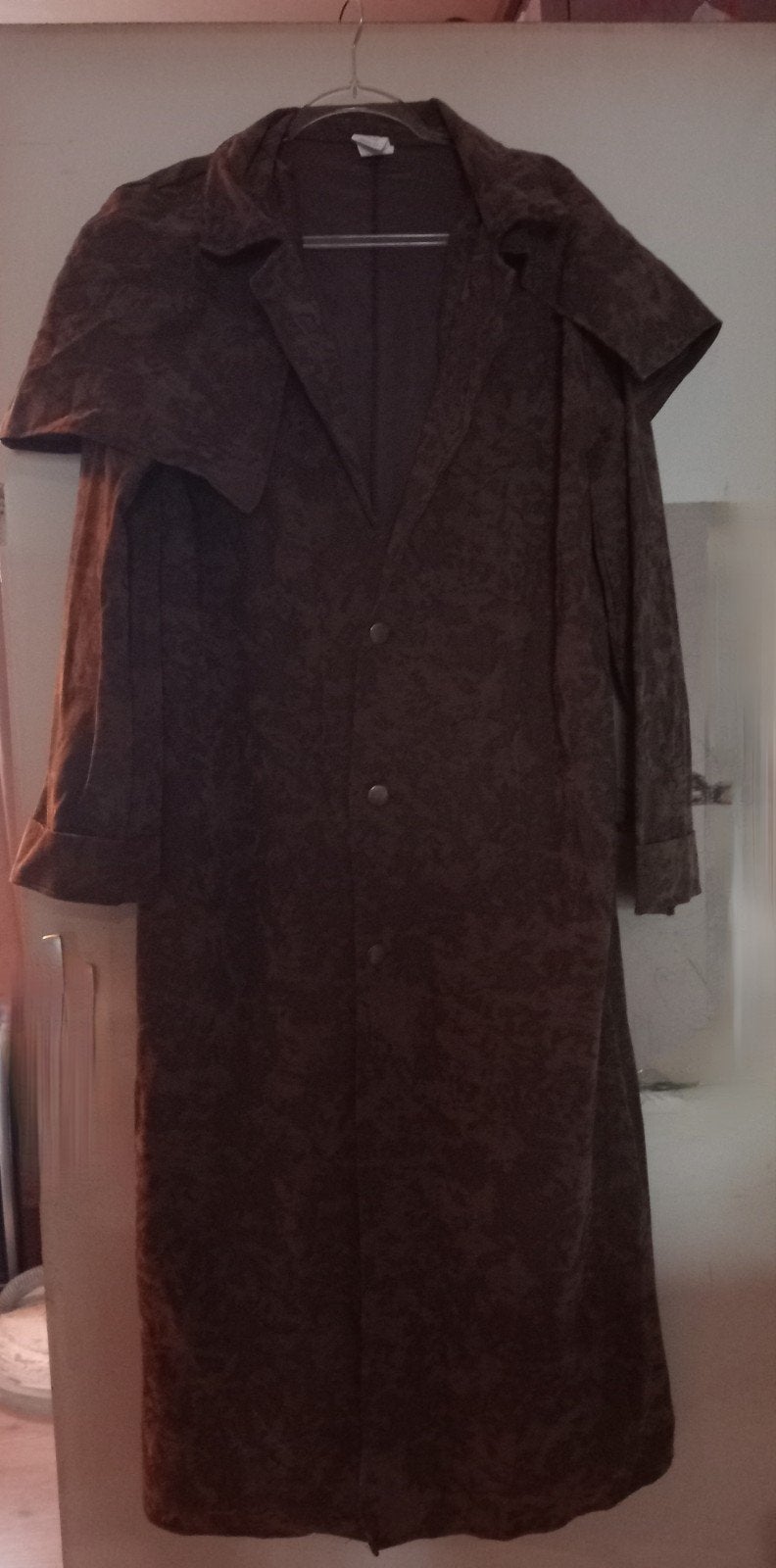 Nieuwe Cowboy Jas - Maat L, 130 cm lang, Maat 52/54 (L), Zwart, Nieuw, Ophalen of Verzenden