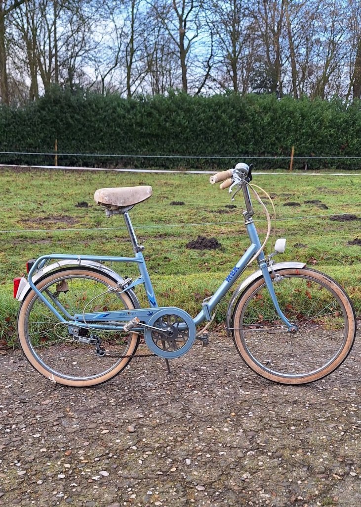 Toffe retro vintage plooifiets, vouwfiets van Motobécane., Fietsen en Brommers, Gebruikt, ., 14 tot 16 inch, Versnellingen