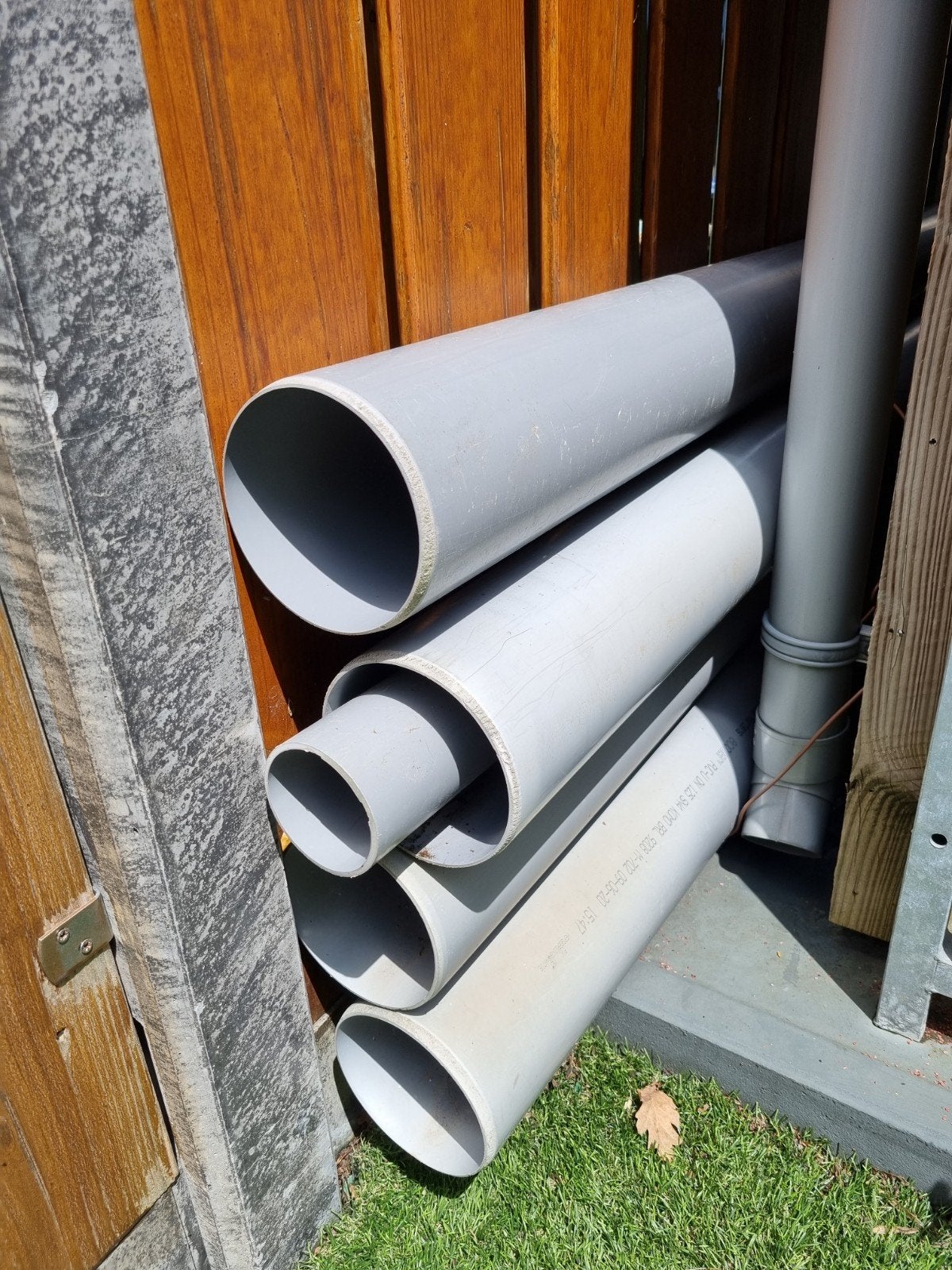 PVC rioolbuizen nieuw 4x 125mm 1x 75mm, Ophalen, Afvoer, Pvc, 2 tot 4 meter