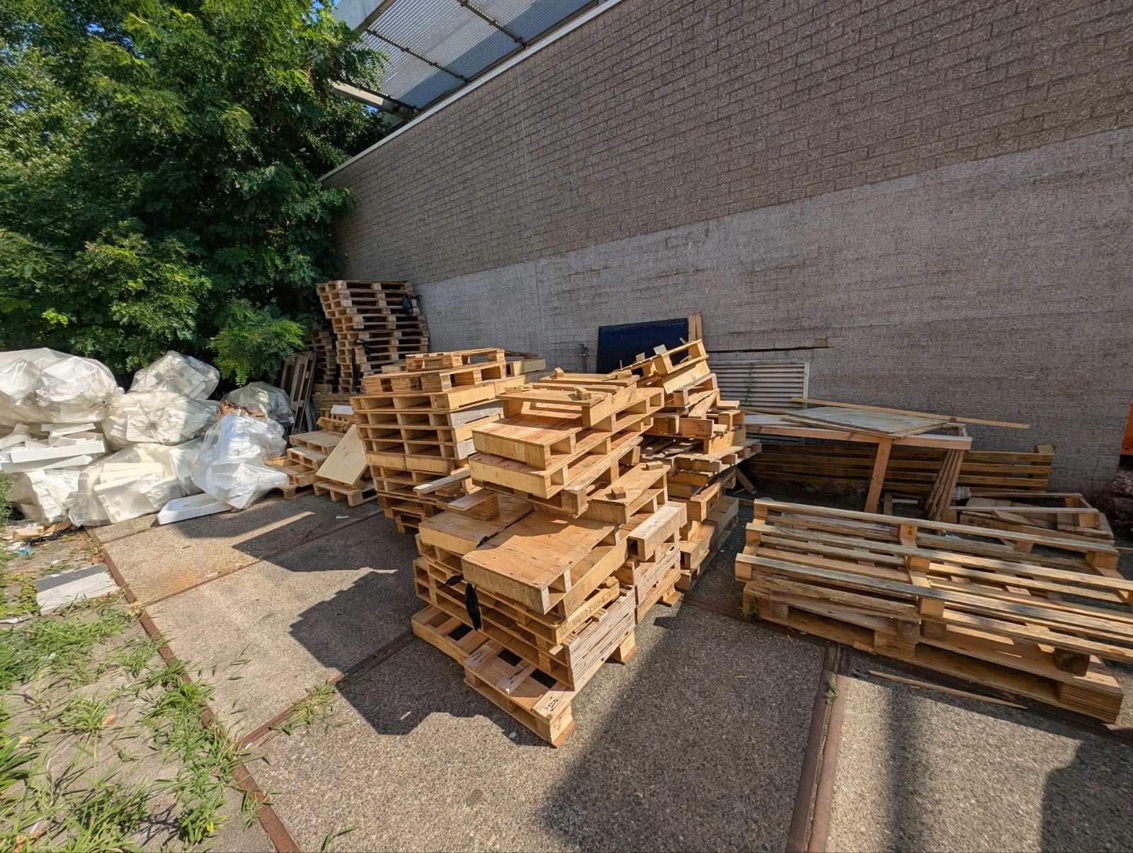 Gratis af te halen: Diverse houten pallets, Ophalen, Gebruikt, Pallet, Minder dan 200 cm