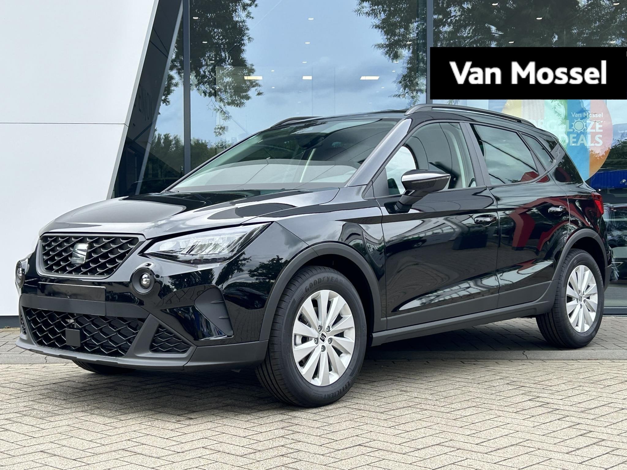 SEAT Arona 1.0 EcoTSI Style Business Connect 95 PK | Aircond, Auto's, Seat, Stof, 95 pk, Zwart, Bedrijf
