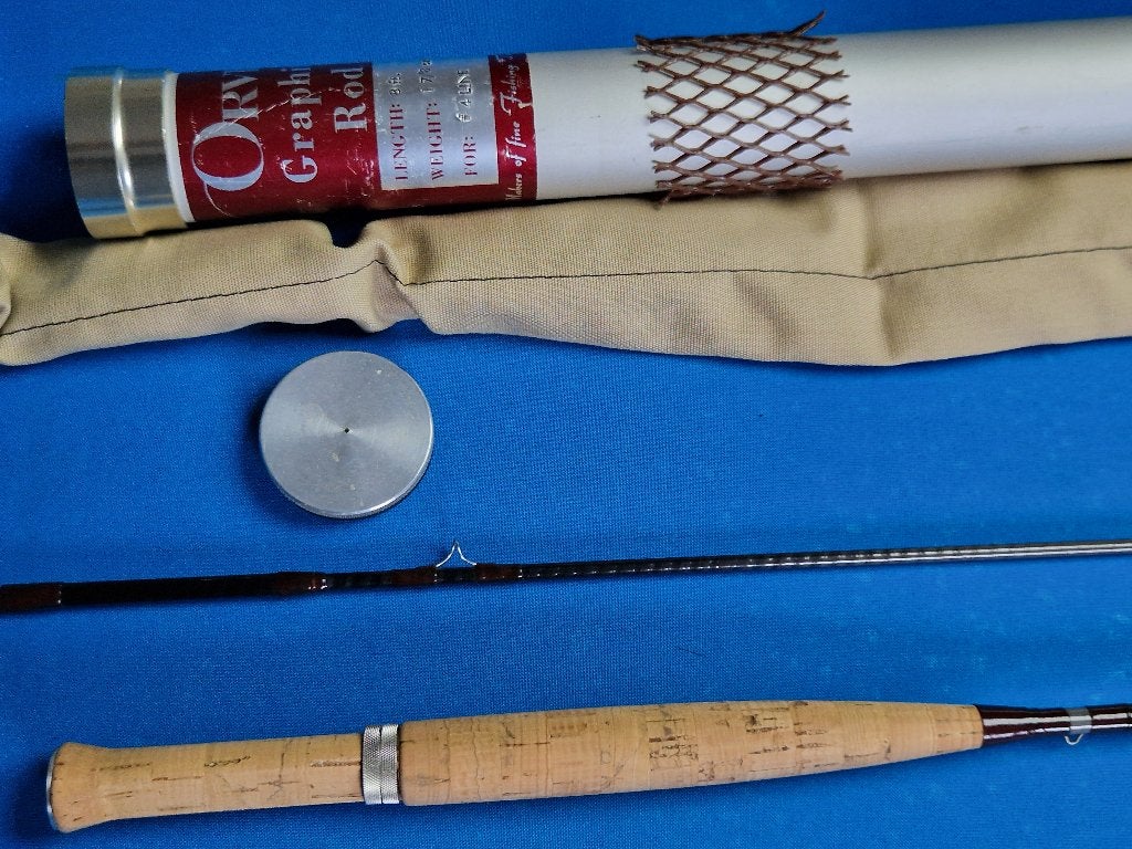 Orvis Graphite 8 voet voor 4 lijn, Ophalen of Verzenden, Zo goed als nieuw, Overige typen