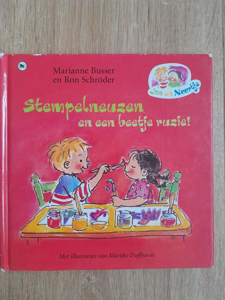 Stempelneuzen en een beetje ruzie! - Jan en Noortje, Boeken, Kinderboeken | Kleuters, Ophalen of Verzenden, Gelezen, Fictie algemeen