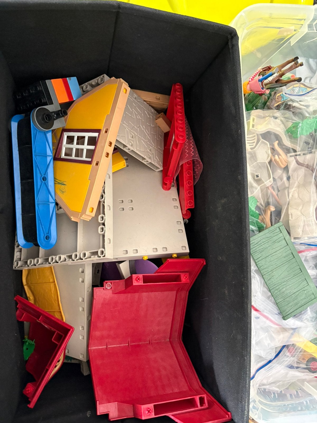 Heel veel playmobil, Ophalen, Gebruikt