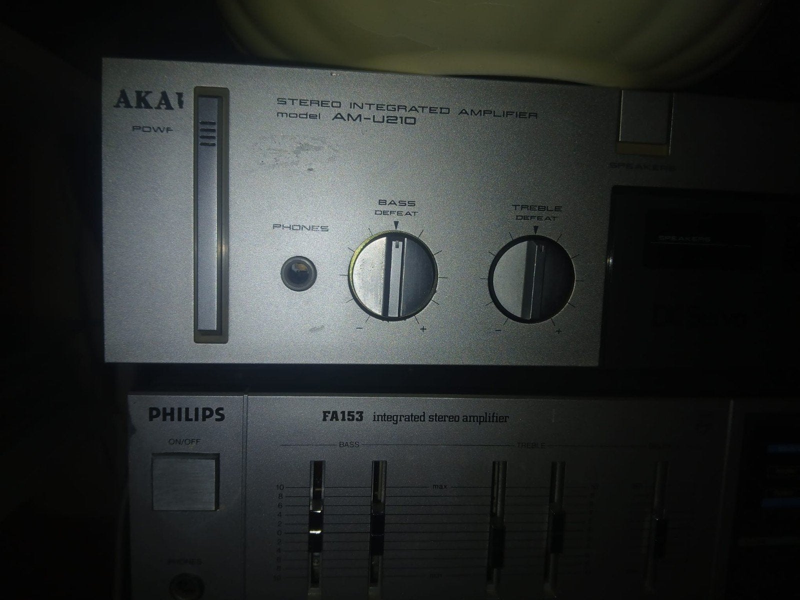Akai AM-U210 Stereo Geïntegreerde Versterker, Overige merken, Gebruikt, Ophalen of Verzenden, Minder dan 60 watt