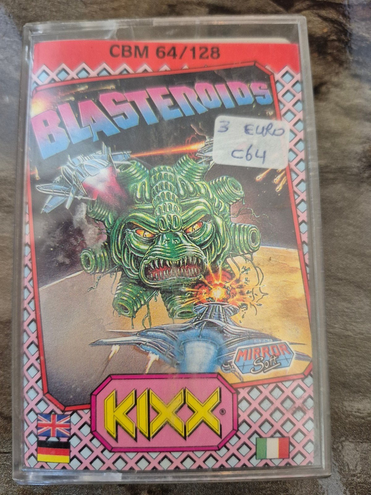 Blastoids CBM 64/128 - Klassiek Commodore 64 Spel, Gebruikt, Shooter, 1 speler, Ophalen of Verzenden