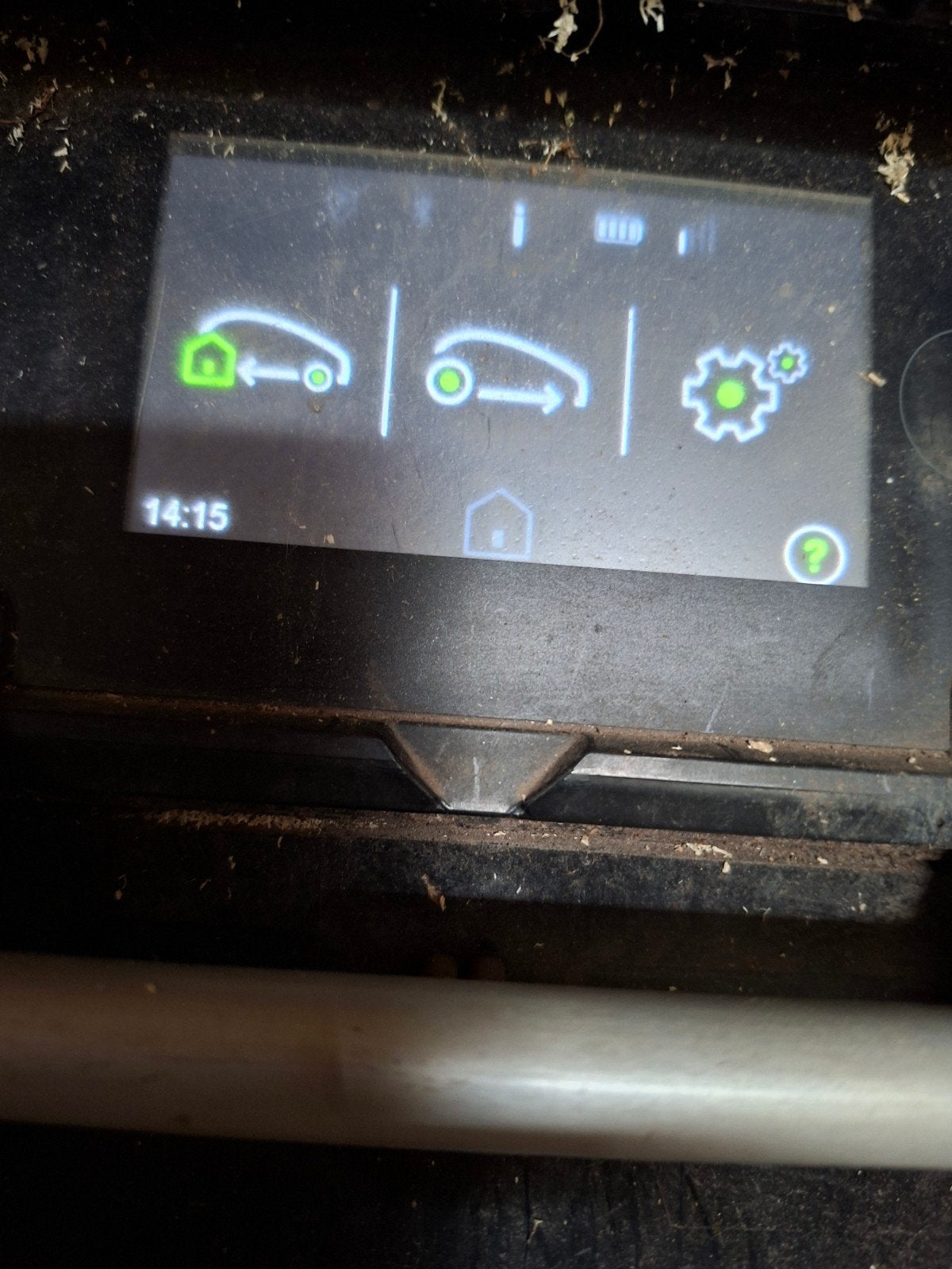 robot maaier, Ophalen, Gebruikt