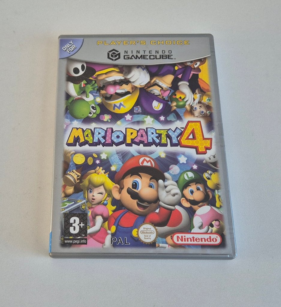 Mario Party 4 Nintendo Gamecube Game, Avontuur en Actie, Gebruikt, Ophalen of Verzenden, 3 spelers of meer
