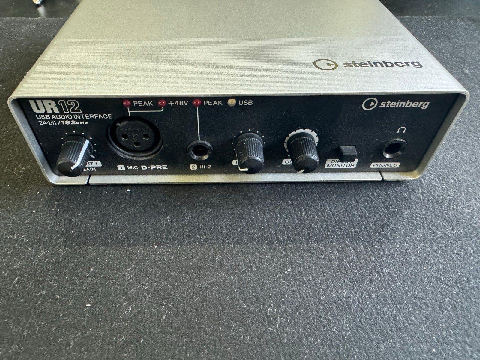 Steinberg UR12 Audio Interface, Ophalen of Verzenden, Zo goed als nieuw