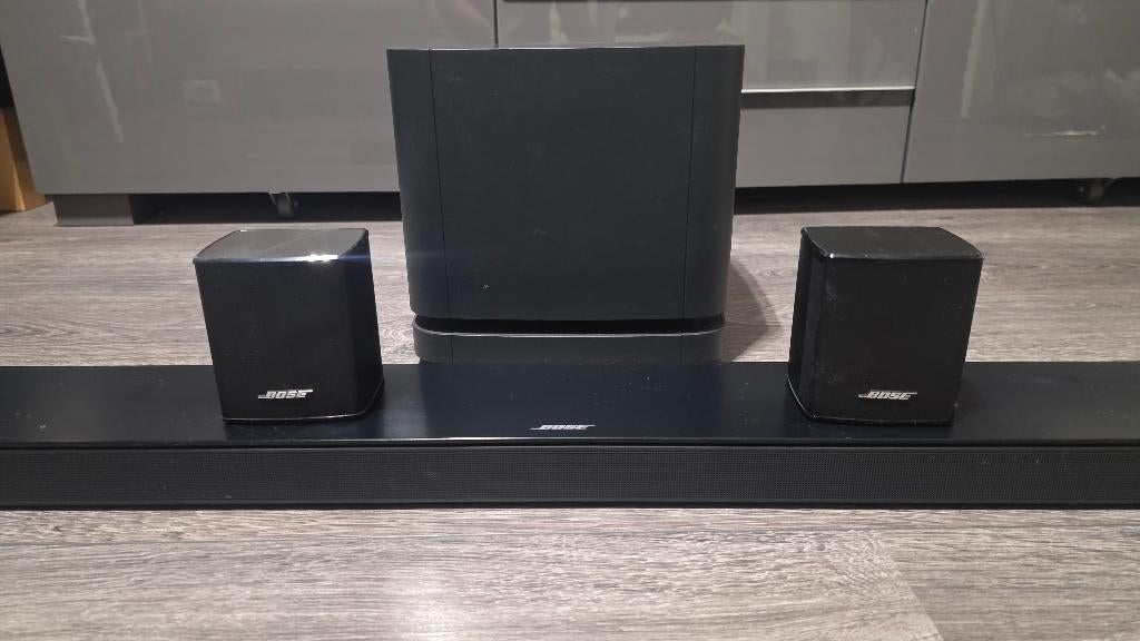 Bose Soundbar 500 with Surround speakers, Bass module 500, Ophalen of Verzenden, Bluetooth, Gebruikt