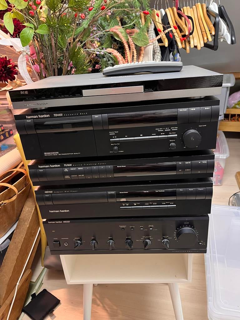Harman/Kardon Hifi Set, Gebruikt, Cassettedeck, Losse componenten, Ophalen