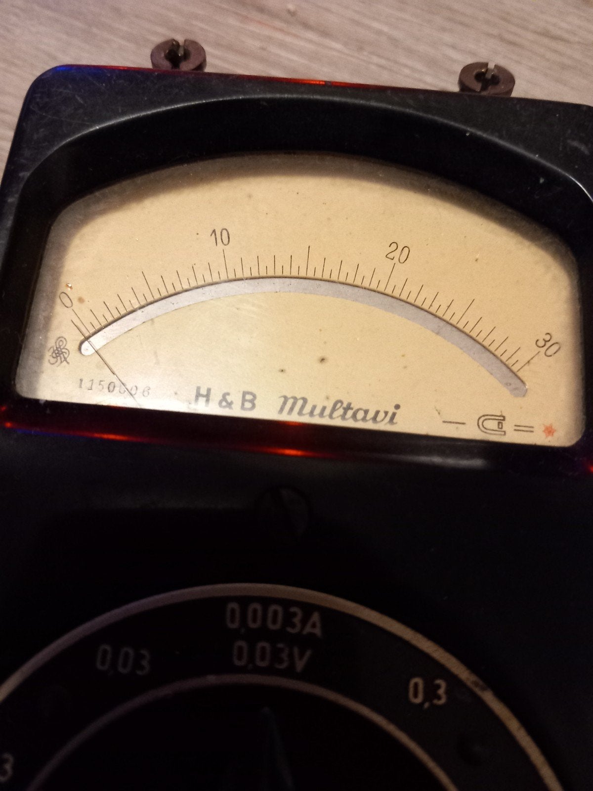 Vintage H&B Multavi Multimeter - Zeldzaam Verzamelaarsitem, Antiek en Kunst, Antiek | Gereedschap en Instrumenten, Ophalen