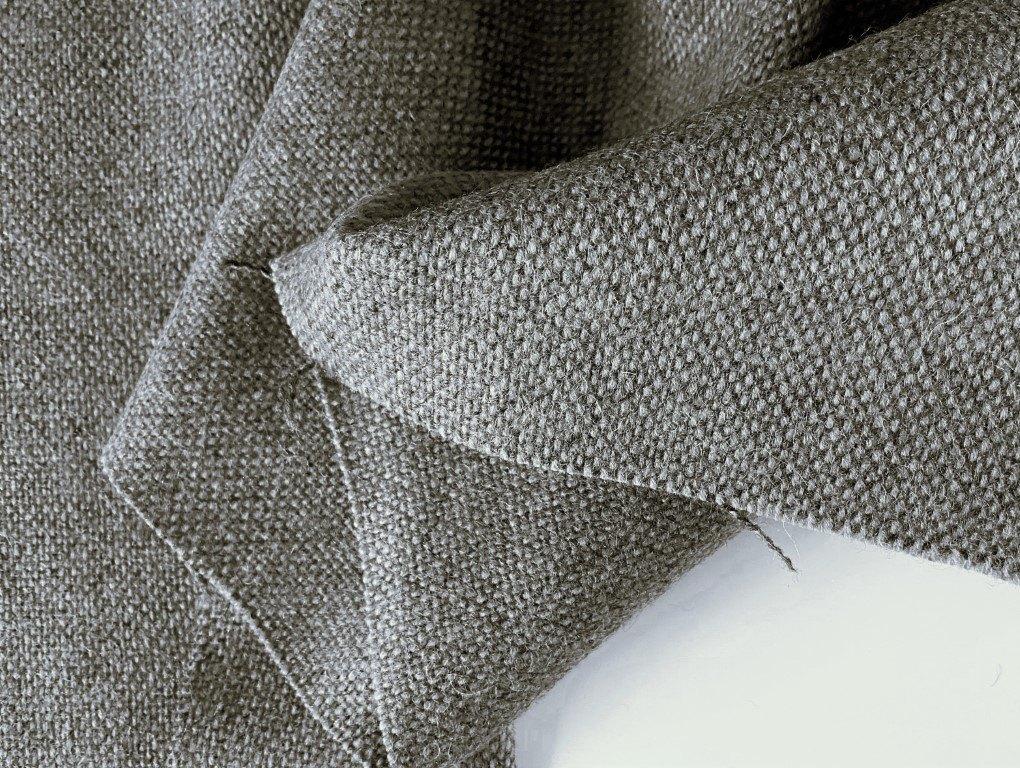 Bute Tweed CF740; grijstinten; max. 9 meter meubelstof, Wol, 120 cm of meer, Ophalen of Verzenden, Grijs