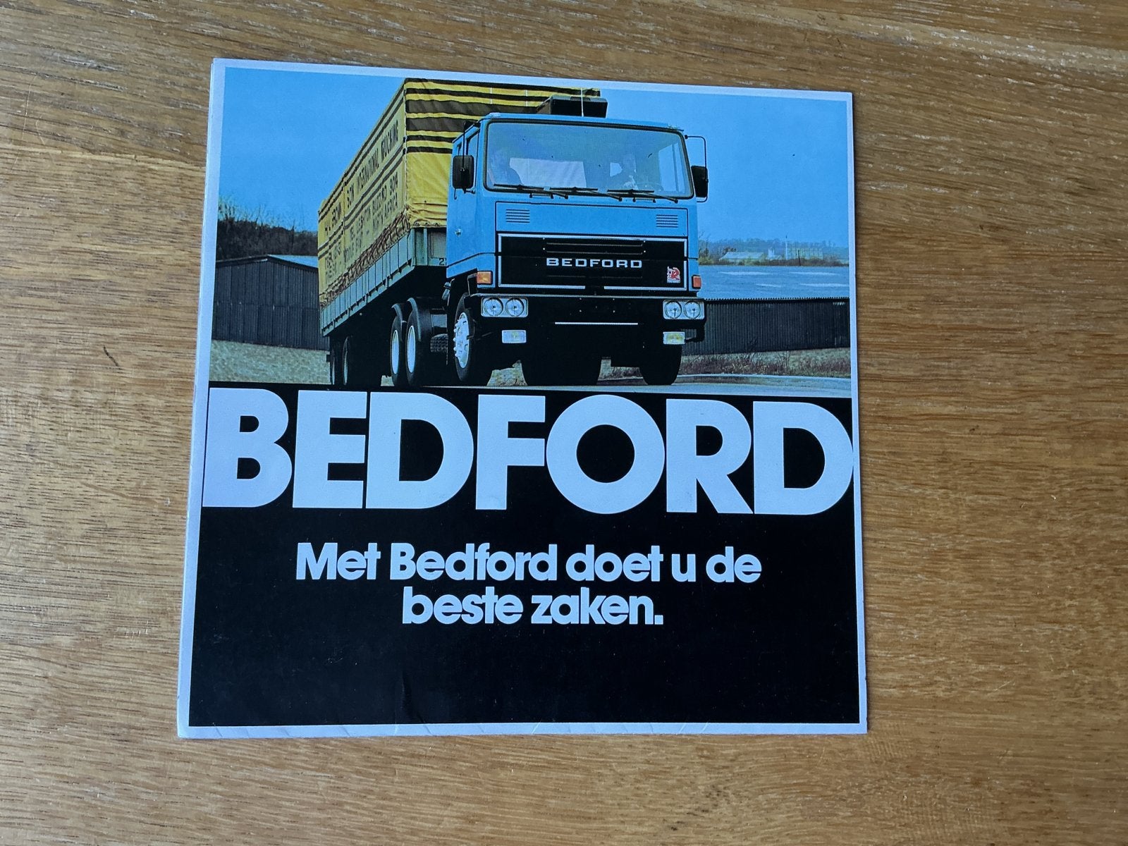 Bedford Vrachtwagen Brochure - Origineel, Boeken, Ophalen of Verzenden, Zo goed als nieuw, Overige merken