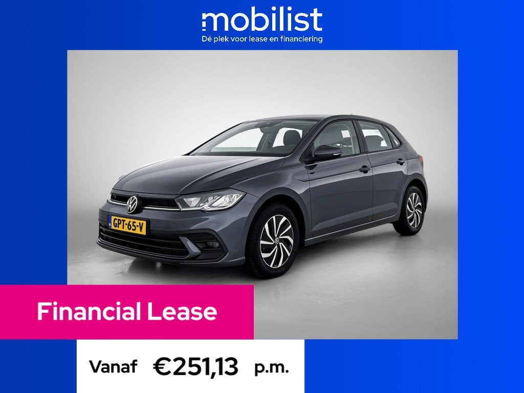 Volkswagen Polo 1.0 TSI Go (bj 2022), LED verlichting, Gebruikt, 1072 kg, Bedrijf