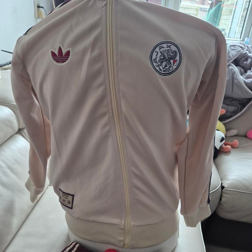 Adidas Ajax Originals trainingspak XS, Ophalen of Verzenden, Zo goed als nieuw, Maat 46 (S) of kleiner, Rood