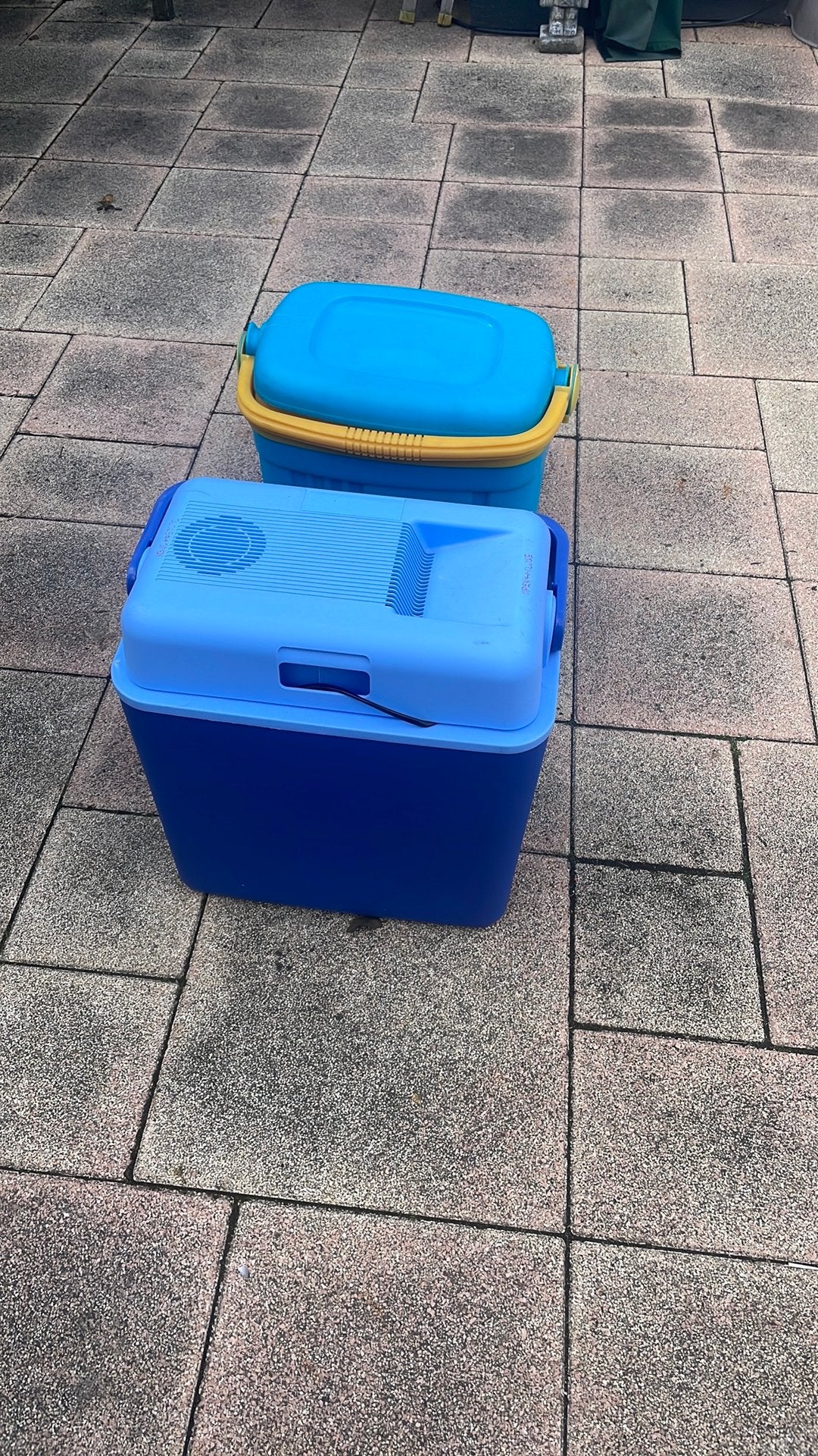 Koelbox een op stroom, Ophalen, Gebruikt, Koelbox, Elektrisch