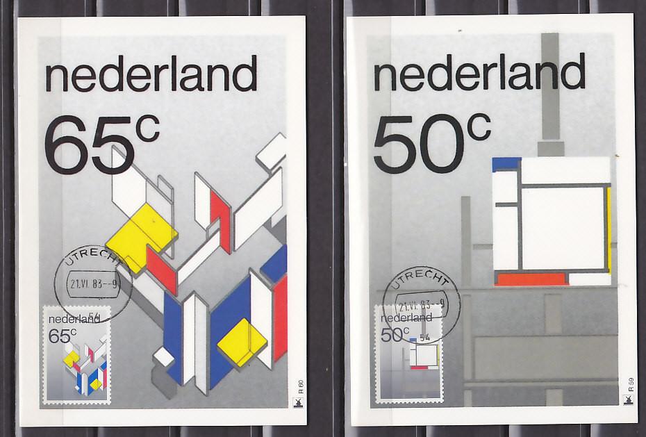 Maximum kaarten uitgave Zaanstad nr. 59-60, Ophalen of Verzenden, Briefkaart